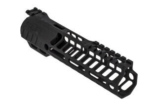 SLR Rifleworks HELIX series 7.75" M-LOK rail for the AR-15 with interrupted top rail with black anodized finish.